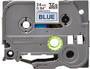 Schriftbandkassette Brother 24mm blau/schwarz   TZE551 (TZE551)