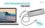 I-TEC USB-C Metal Ergonomic 4K 3x Display Docking Station with PD 100 W (C31FLAT2PDPRO)