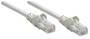 INTELLINET Netzwerkkabel Cat6 U/UTP CCA Cat6-kompatibel RJ45-Stecker/RJ45-Stecker 2,0 m grau (334112