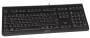 Cherry KC 1000 - Keyboard - Laser - 4 keys QWERTZ - Black