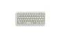 Cherry Slim Line Compact-Keyboard G84-4100 - Keyboard - Laser - 86 keys QWERTZ - Gray