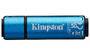 Kingston IronKey VP50 - 16 GB - USB Type-C - 3.2 Gen 1 (3.1 Gen 1) - 250 MB/s - Cap - Black - Blue