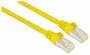 INTELLINET Cat6aPro Kabel Cat7 Rohkabel 0,25m gelb RJ45 Vollkupfer LS0H halogenfrei AWG 26 vergoldet