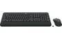 Logitech MK545 Advanced - Standard - RF Wireless - Black - Mouse included
