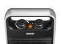 UNOLD 86106 - Fan electric space heater - 1.5 m - Floor - Table - Black - Silver - Plastic - Rotary
