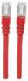 INTELLINET Netzwerkkabel Cat6A S/FTP CU LS0H 0,50m Rot RJ-45 Stecker / RJ-45 Stecker Vergoldete Kont