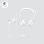 LOGITECH H390 Headset on-ear wired USB-A off-white (981-001286)