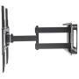 Manhattan TV & Monitor Mount - Wall - Full Motion - 1 screen - Screen Sizes: 37-65" - Black - VESA 200x200 to 600x400 - Max 50kg - LFD - Tilt & Swivel with 3 Pivots - Lifetime Warranty - 50 kg - 94 cm (37") - 177.8 cm (70") - 200 x 200 mm - 600 x 400 mm -