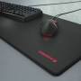 Cherry MP 2000 - Black - Monochromatic - Non-slip base - Gaming mouse pad