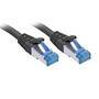 Lindy 47414 - 2 m - Cat6a - S/FTP (S-STP) - RJ-45 - RJ-45 - Black