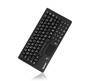 ICY BOX KeySonic KSK-5031IN - Mini - USB - Membrane - QWERTZ - Black
