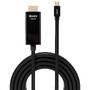 LINDY Kabel Mini DisplayPort/HDMI 4K30 DP: passiv 1m mDP Stecker an HDMI Stecker (36926)