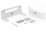 Logitech Wall Mount for Video Bars - Wall mount - White - Wall - Logitech - Rally Bar - Rally Bar Mini - 236 mm