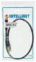 INTELLINET Netzwerkkabel Cat6 S/FTP CU LS0H 0,5m Schwarz RJ-45 Stecker / RJ-45 Stecker Vergoldete Ko