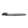 STARTECH.COM Mouse Pad with Hand rest 17x18x2cm Ergonomic Mouse Pad with Wrist Support Non-Slip Base