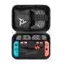 PDP Commuter Case - Elite Edition - Sleeve case - Nintendo - Black,Grey,Red - Nintendo Switch - Zipper