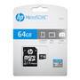 HP SDU64GBXC10HP-EF - 64 GB - MicroSDXC - Class 10 - UHS-I - Class 1 (U1) - Black