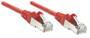 INTELLINET Netzwerkkabel Cat5e SF/UTP CCA Cat5e kompatibel 7,5m Rot RJ-45 Stecker / RJ-45 Stecker (3