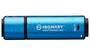 KINGSTON 32GB USB-C IronKey Vault Privacy 50C AES-256 Encrypted FIPS 197 (IKVP50C/32GB)