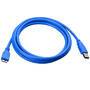 Techly USB3.0 Kabel Stecker Typ A-Stecker Micro B, 2m blau (ICOC-MUSB3-A-020)