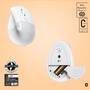 LOGITECH Lift for Mac Vertical mouse ergonomic optical 6 buttons wireless Bluetooth Bolt USB receive