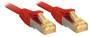 LINDY Patchkabel mit Cat.7 Rohkabel S/FTP PIMF LSOH rot 1,5m (47293)