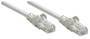 Intellinet Network Patch Cable - Cat5e - 0.5m - Grey - CCA - U/UTP - PVC - RJ45 - Gold Plated Contacts - Snagless - Booted - Polybag - 0.5 m - Cat5e - U/UTP (UTP) - RJ-45 - RJ-45 - Grey