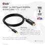 Club 3D Club3D HDMI-Kabel A -> USB-C aktiv      4K60Hz       1,8m retail (CAC-1334)