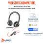 HP Poly Blackwire 8225 Stereo USB-C Headset +USB-C/A Adapter SmartBuy (8X223AA)