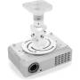Techly Universal Deckenhalterung für Beamer, weiß (ICA-PM-100WH)