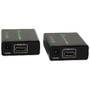 Techly IDATA-EXT-E70 - AV transmitter & receiver - 60 m - Wired - Black - HDCP