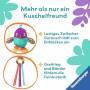 Ravensburger 4853 Play+ Zwitscher-Vogel, Holz-Greifling, Kuscheltier mit Zwitscher-Bauch, Zahnungshi