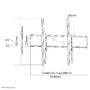 Neomounts Flachbildschirm-Wandhalter LFD-W2000 - S - Flatscreen Accessory