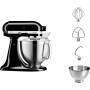 KitchenAid Artisan 5KSM185PS - 4.8 L - Black - Lever - 3 L - Beat - Knead - Mixing - 1.45 m
