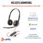 HP Poly Blackwire 3220 Stereo USB-C Headset +USB-C/A Adapter (8X228AA)
