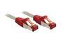 LINDY CrossOver Cat.6 S/FTP 10m Gigabit ready grau m.rotem St. (47842)