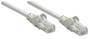 Intellinet Network Patch Cable - Cat5e - 5m - Grey - CCA - U/UTP - PVC - RJ45 - Gold Plated Contacts - Snagless - Booted - Polybag - 5 m - Cat5e - U/UTP (UTP) - RJ-45 - RJ-45 - Grey