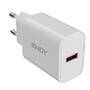 LINDY USB Typ A Charger 18W, weiß (73412)