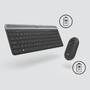 Logitech Niederlande LGN Logitech MK470 Wireless Slim Desktopset US Layout (920-009204)