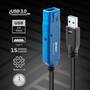 LINDY USB 3.0 Aktiv-Verlängerung Typ A/A Pro M/F 15m (43229)