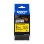 BROTHER P-Touch TZE-S621 schwarz auf gelb 9mm extra gluey (TZES621)