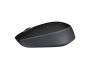 Logitech M171 Wireless Mouse - Ambidextrous - Optical - RF Wireless - 1000 DPI - Black