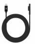Manhattan USB-C to Surface Connect Cable - 1.8m - Male to Male. 15V/3A - Black - Lifetime Warranty - Polybag - 1.8 m - USB C - Surface Connect - Male/Male - Black