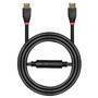 Lindy 41074 - 25 m - HDMI Type A (Standard) - HDMI Type A (Standard) - 4096 x 2160 pixels - Audio Return Channel (ARC) - Black