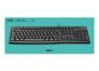 Logitech Keyboard K120 for Business - Full-size (100%) - Wired - USB - QWERTY - Black