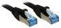 LINDY Patchkabel Cat6A S/FTP PIMF LSZH schwarz 3.00m (47180)