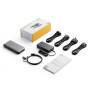 Alogic 100W USB-C DX3 Triple 4K Display Docking Station Space Gr Datenverteiler/Umschalter