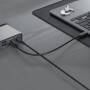 Alogic 100W USB-C DX3 Triple 4K Display Docking Station Space Gr Datenverteiler/Umschalter
