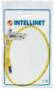 INTELLINET Netzwerkkabel Cat6A S/FTP 0,5m gelb vollkupfer Cat6A-zertifiziert RJ45-Stecker/RJ45-Steck