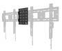 NEOMOUNTS LEVEL-750 AV storage rack for Wall Mounts quick install (AWL05-750BL)